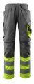 Mascot Veiligheid Werkbroek Leeds 15679-860 donkerantraciet-hi-vis geel